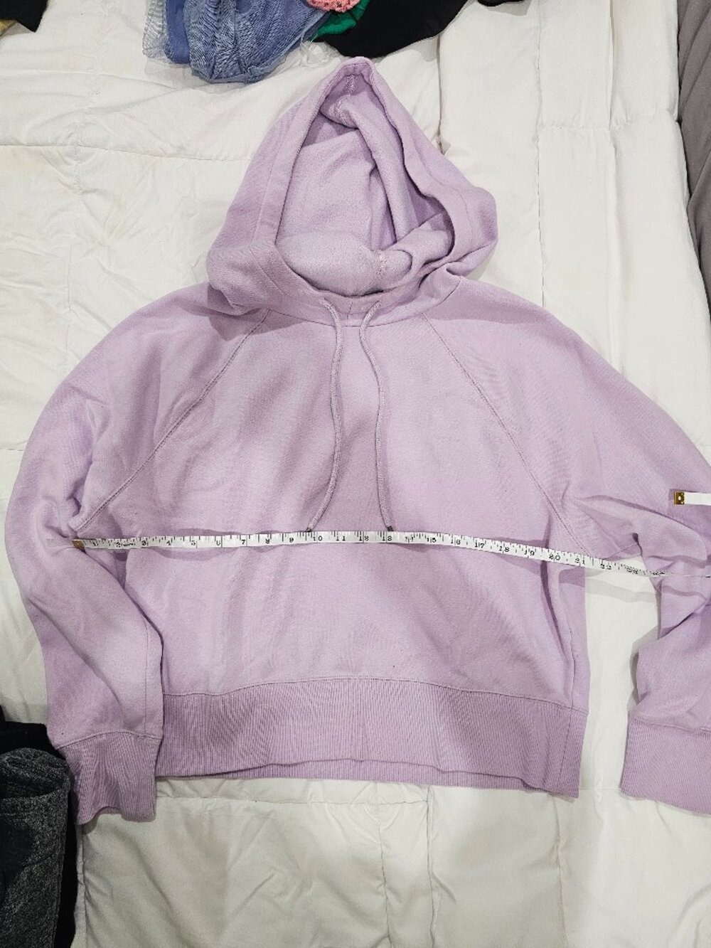 Universal Thread Women's Large Lavender Lilac Fleece Hoodie Pullover Drawstring